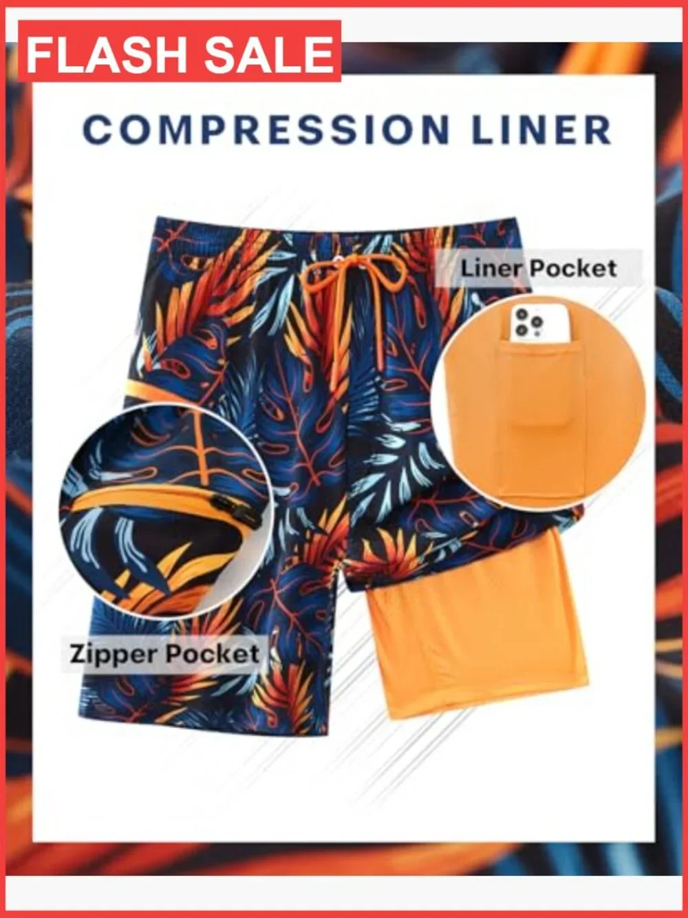 Men's Swim Trunks 9